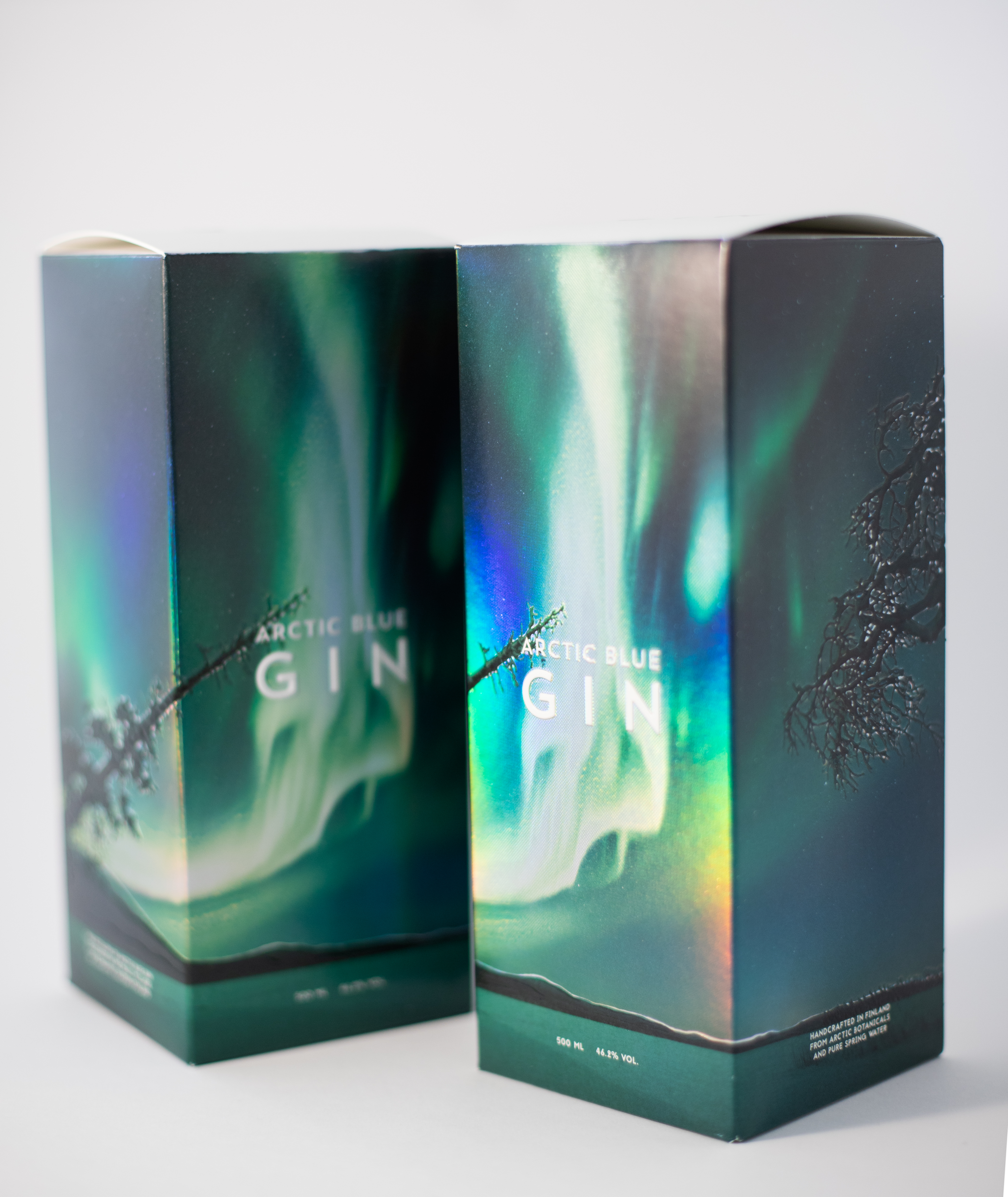Arctic Blue Gin Northern lights - premium pack 
