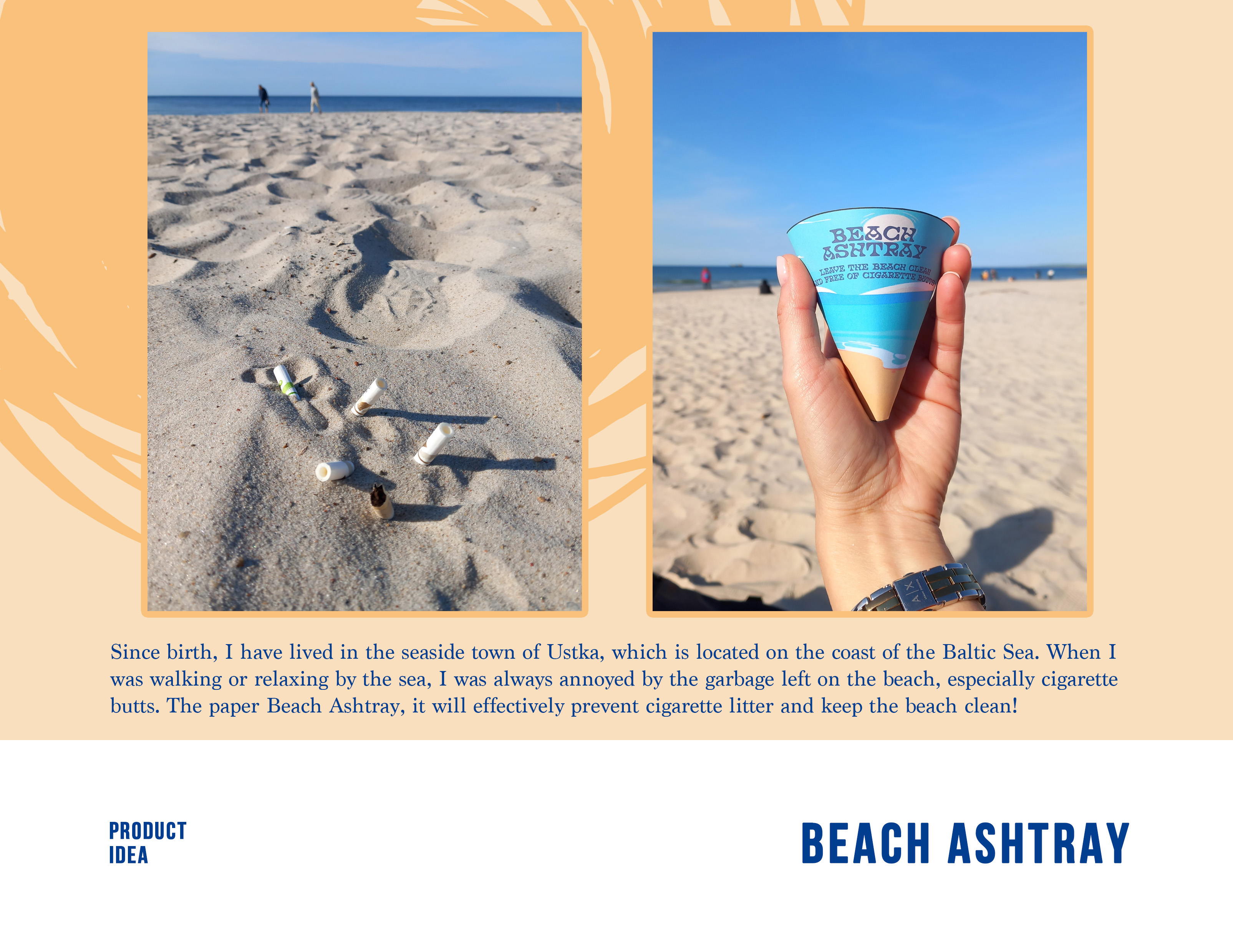 The Paper Beach Ashtray